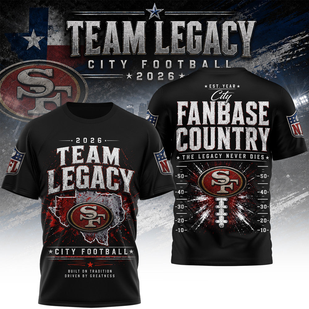 Sf.49ers | Premium  Gridiron Dynasty 3d Shirt Nf1