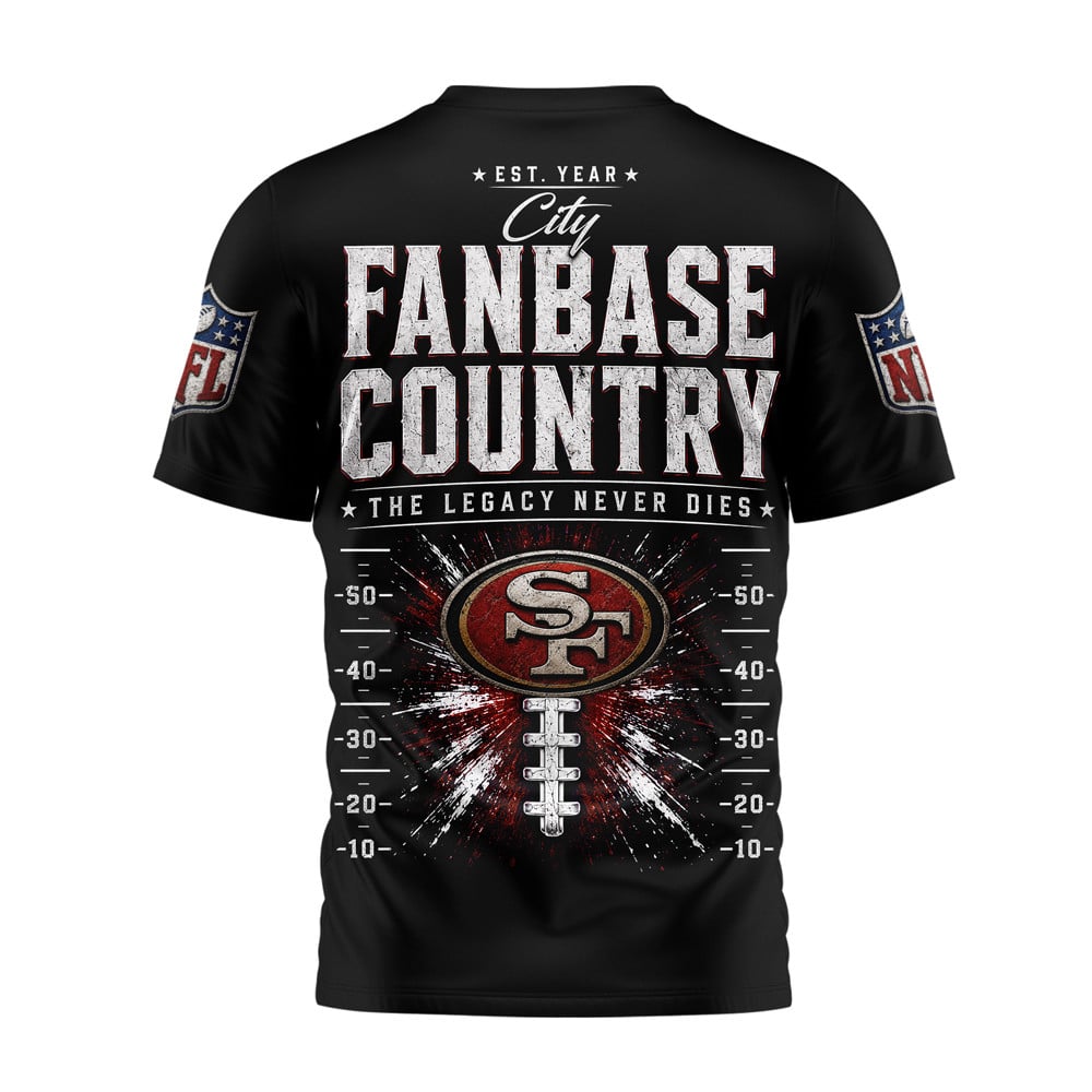 Sf.49ers | Premium  Gridiron Dynasty 3d Shirt Nf1