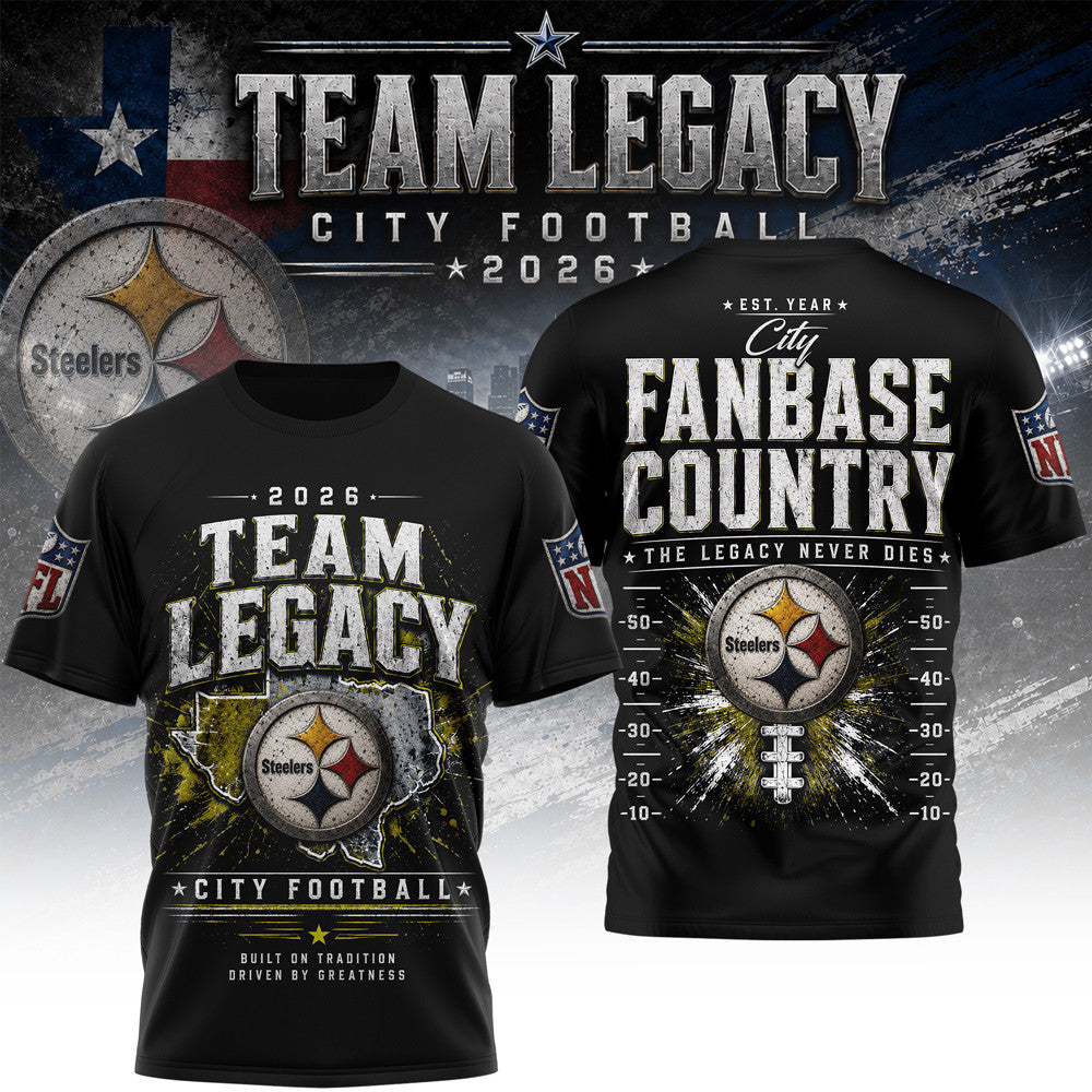P.steelers | Premium  Gridiron Dynasty 3d Shirt Nf1