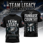 P.eagles | Premium  Gridiron Dynasty 3d Shirt Nf1
