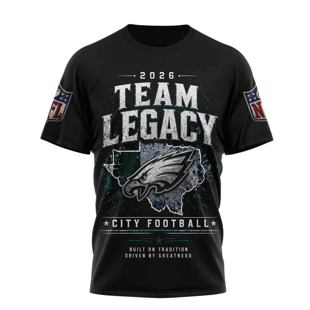 P.eagles | Premium  Gridiron Dynasty 3d Shirt Nf1