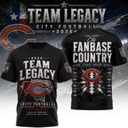 C.bears | Premium  Gridiron Dynasty 3d Shirt Nf1