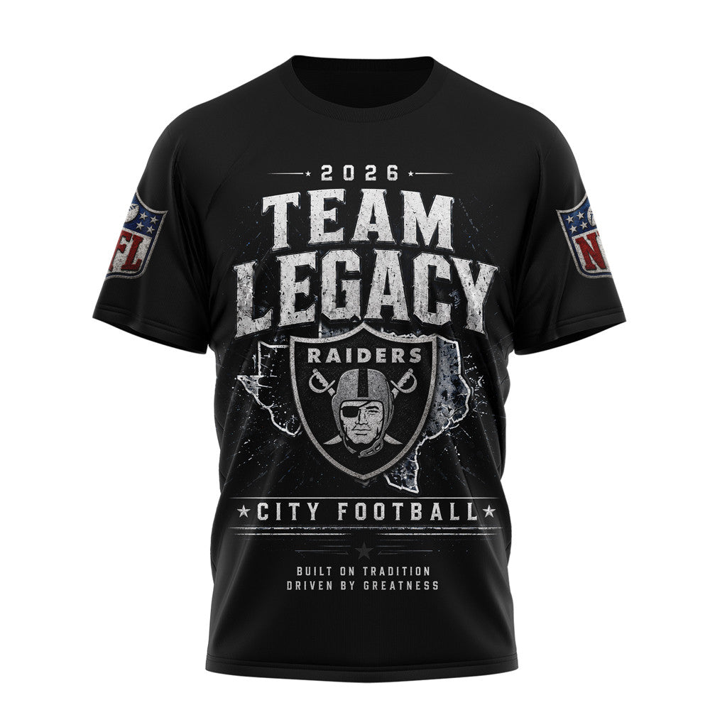 Lv.raiders | Premium  Gridiron Dynasty 3d Shirt Nf1