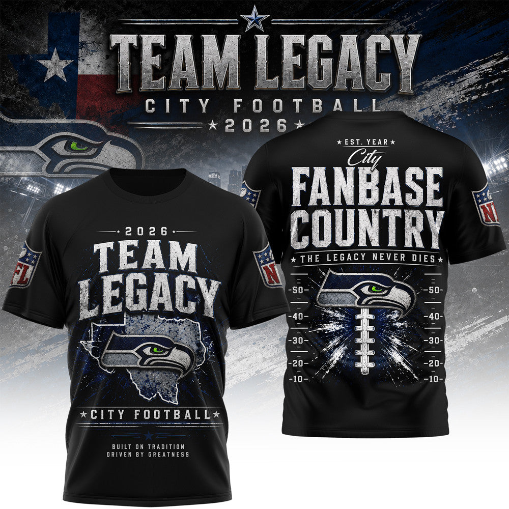 S.seahawks | Premium  Gridiron Dynasty 3d Shirt Nf1
