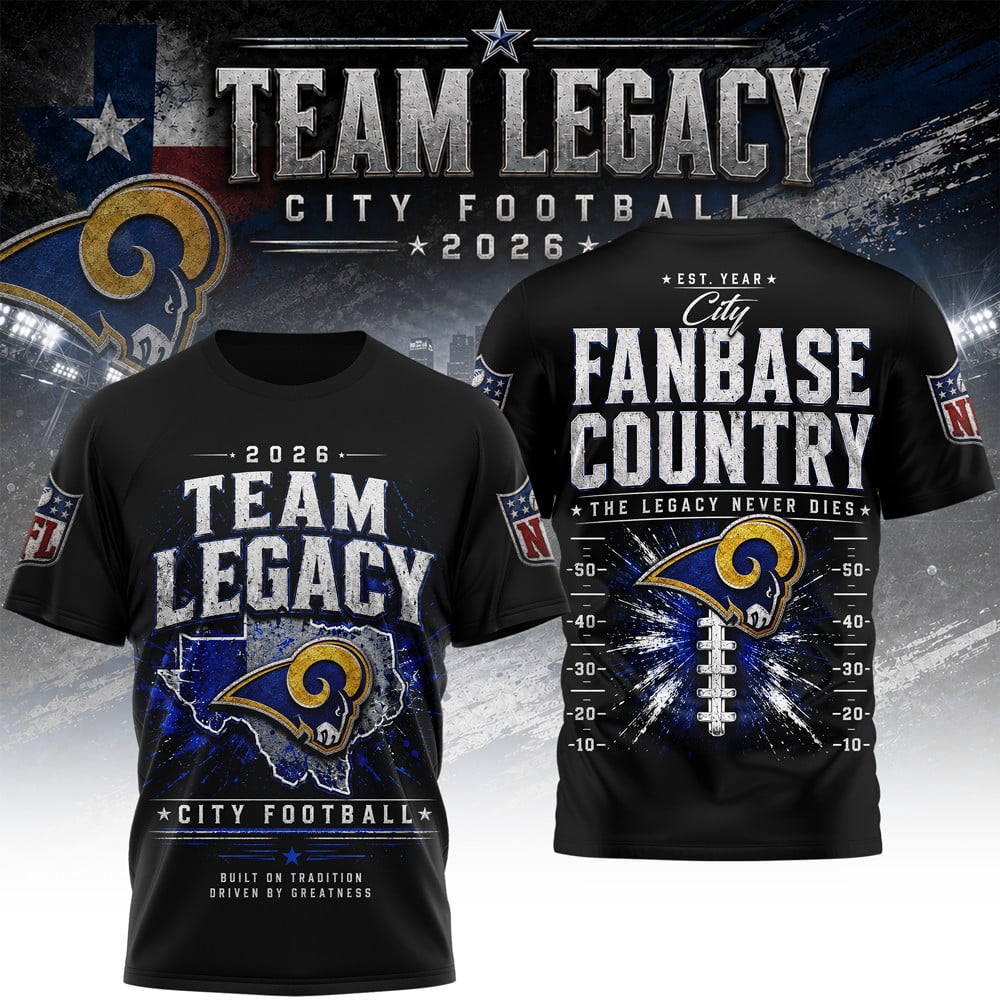 La.rams | Premium  Gridiron Dynasty 3d Shirt Nf1