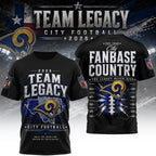 La.rams | Premium  Gridiron Dynasty 3d Shirt Nf1