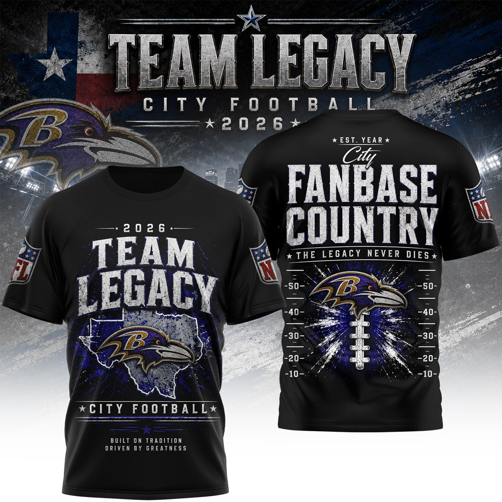 B.ravens | Premium  Gridiron Dynasty 3d Shirt Nf1