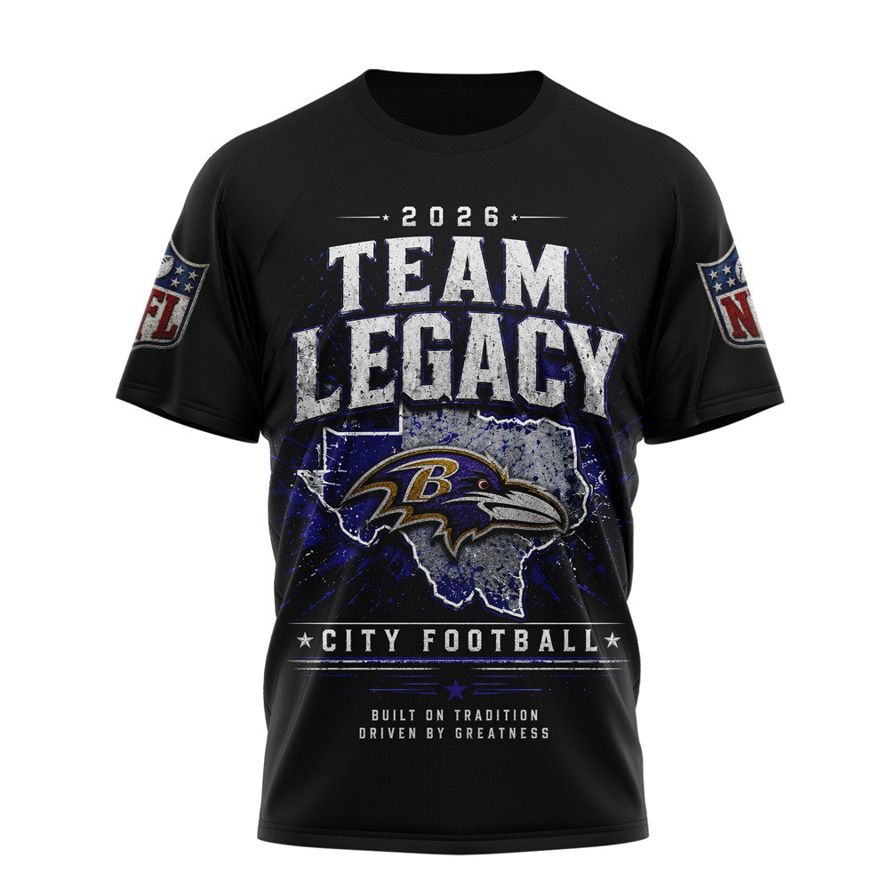 B.ravens | Premium  Gridiron Dynasty 3d Shirt Nf1