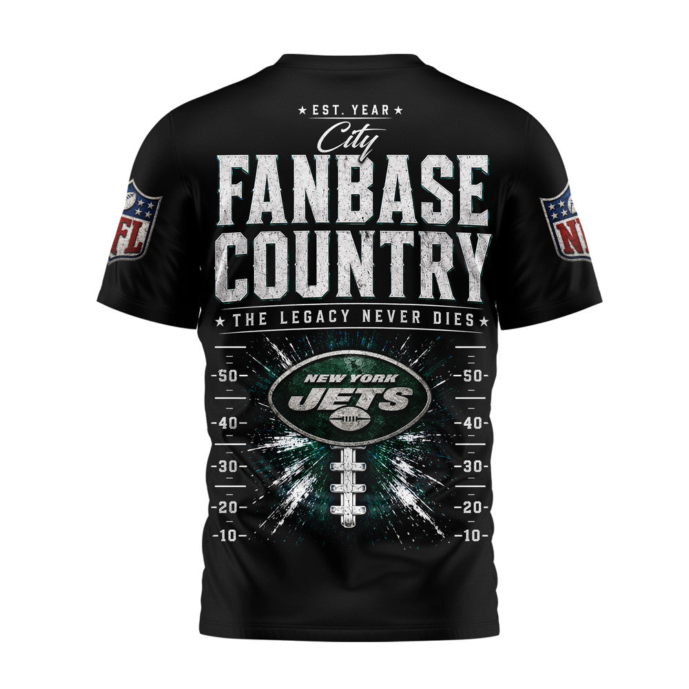 Ny.jets | Premium  Gridiron Dynasty 3d Shirt Nf1