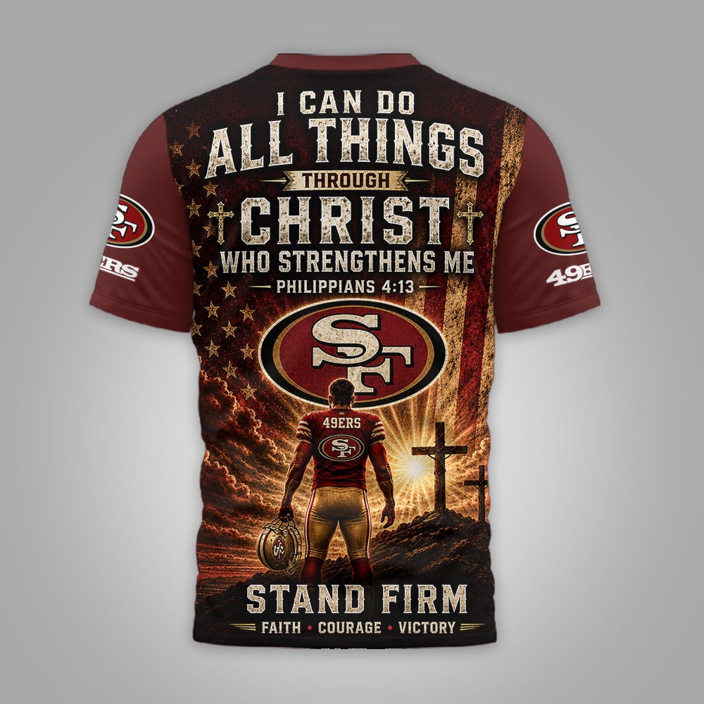 Sf.49ers | Premium  Faith Family 3d Shirt Nf1