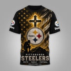 P.steelers | Premium  Faith Family 3d Shirt Nf1