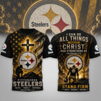 P.steelers | Premium  Faith Family 3d Shirt Nf1