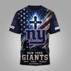 Ny.giants | Premium  Faith Family 3d Shirt Nf1