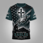 P.eagles | Premium  Faith Family 3d Shirt Nf1
