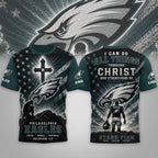 P.eagles | Premium  Faith Family 3d Shirt Nf1