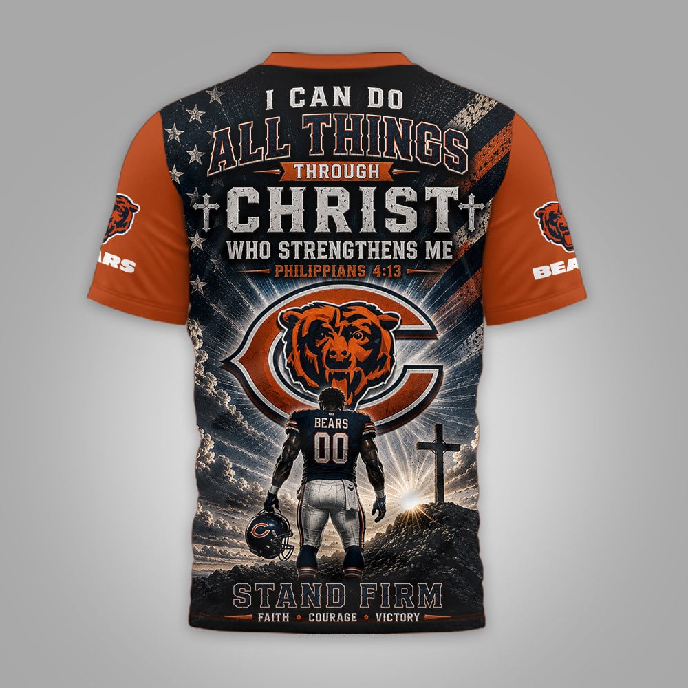 C.bears | Premium  Faith Family 3d Shirt Nf1