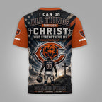 C.bears | Premium  Faith Family 3d Shirt Nf1