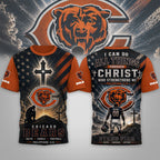C.bears | Premium  Faith Family 3d Shirt Nf1