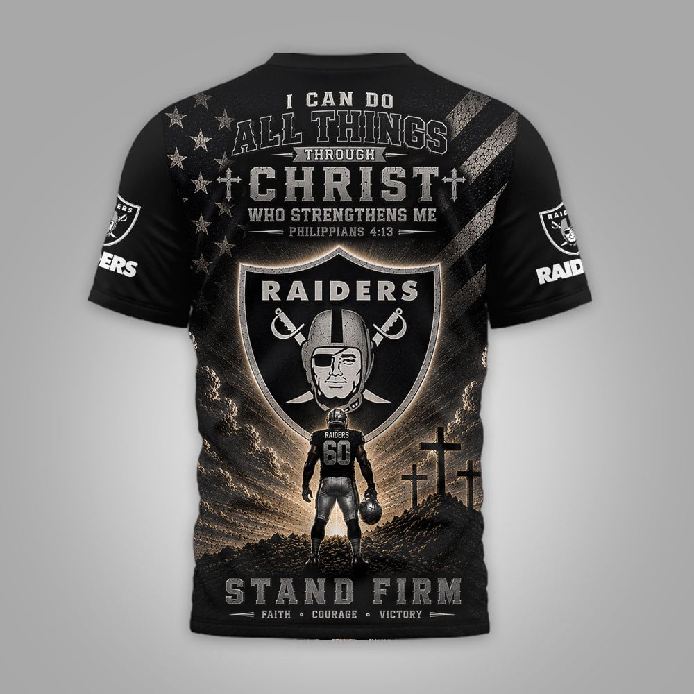Lv.raiders | Premium  Faith Family 3d Shirt Nf1