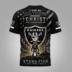 Lv.raiders | Premium  Faith Family 3d Shirt Nf1