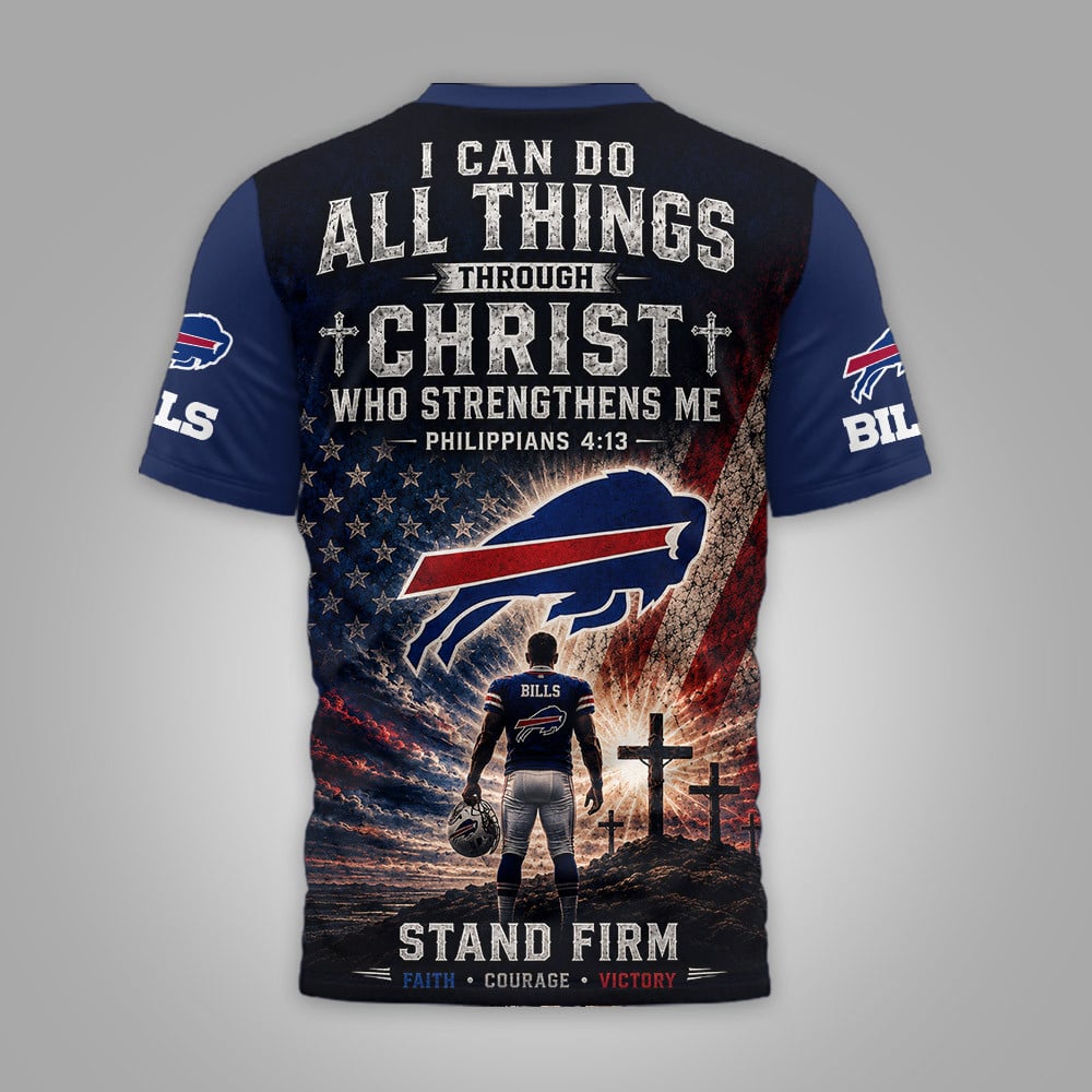 B.bills | Premium  Faith Family 3d Shirt Nf1