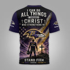 B.ravens | Premium  Faith Family 3d Shirt Nf1