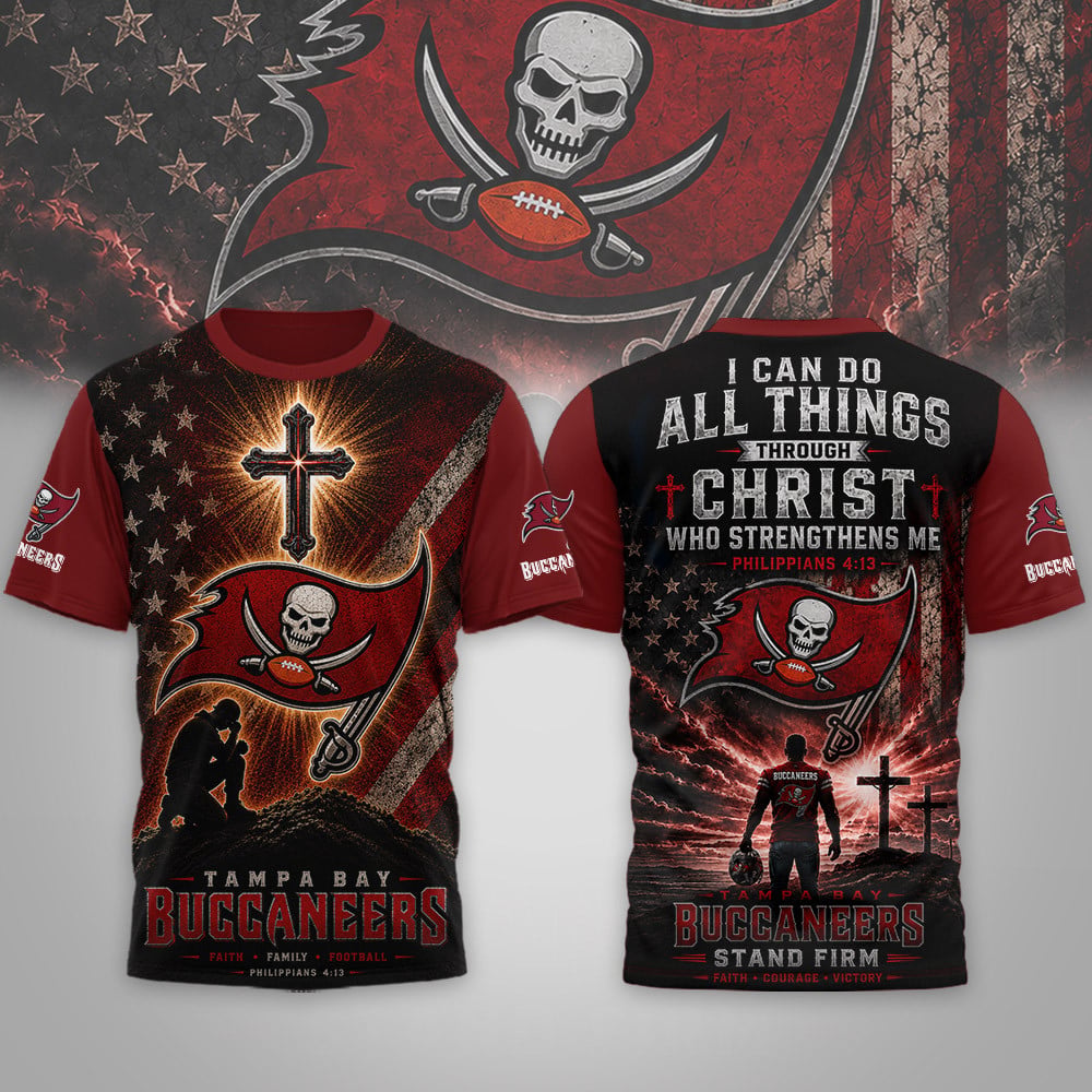 Tb.buccaneers | Premium  Faith Family 3d Shirt Nf1
