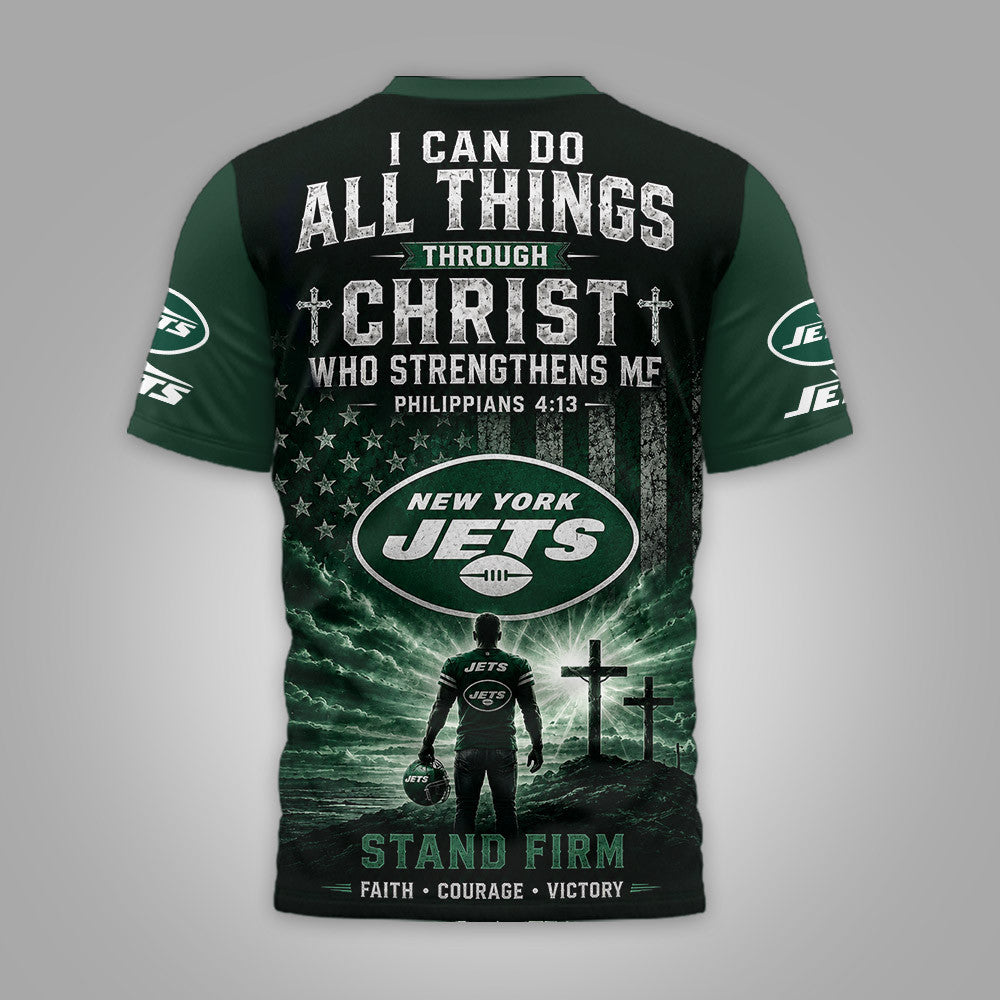 Ny.jets | Premium  Faith Family 3d Shirt Nf1