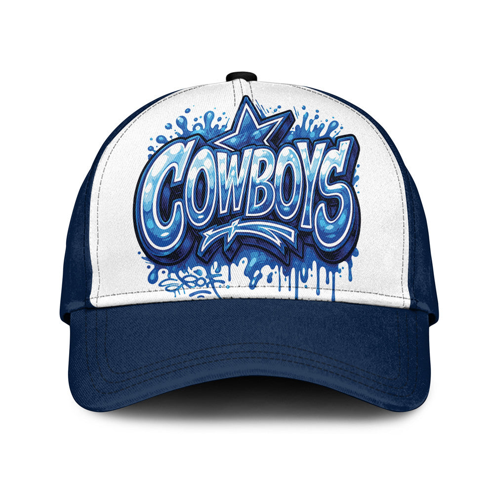 D.cowboys | Premium  Custom Graffiti Team Cap Nf1
