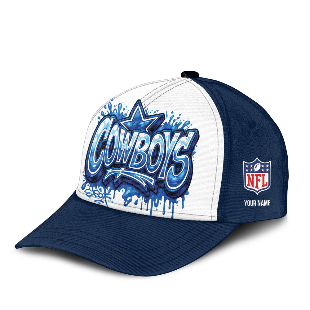 D.cowboys | Premium  Custom Graffiti Team Cap Nf1