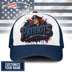 Ne.patriots | Premium  Custom Graffiti Team Cap Nf1