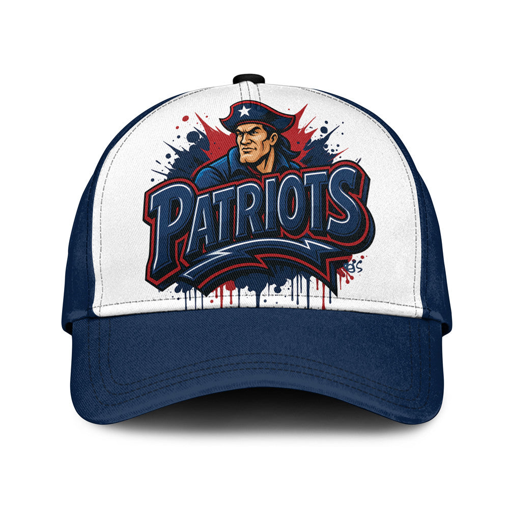 Ne.patriots | Premium  Custom Graffiti Team Cap Nf1