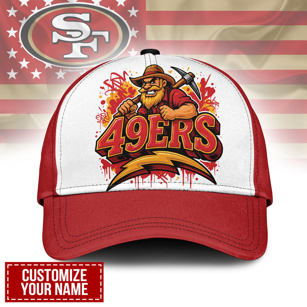Sf.49ers | Premium  Custom Graffiti Team Cap Nf1