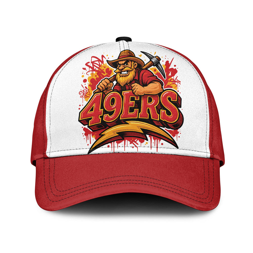 Sf.49ers | Premium  Custom Graffiti Team Cap Nf1