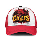 Kc.chiefs | Premium  Custom Graffiti Team Cap Nf1