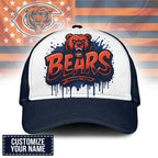 C.bears | Premium  Custom Graffiti Team Cap Nf1