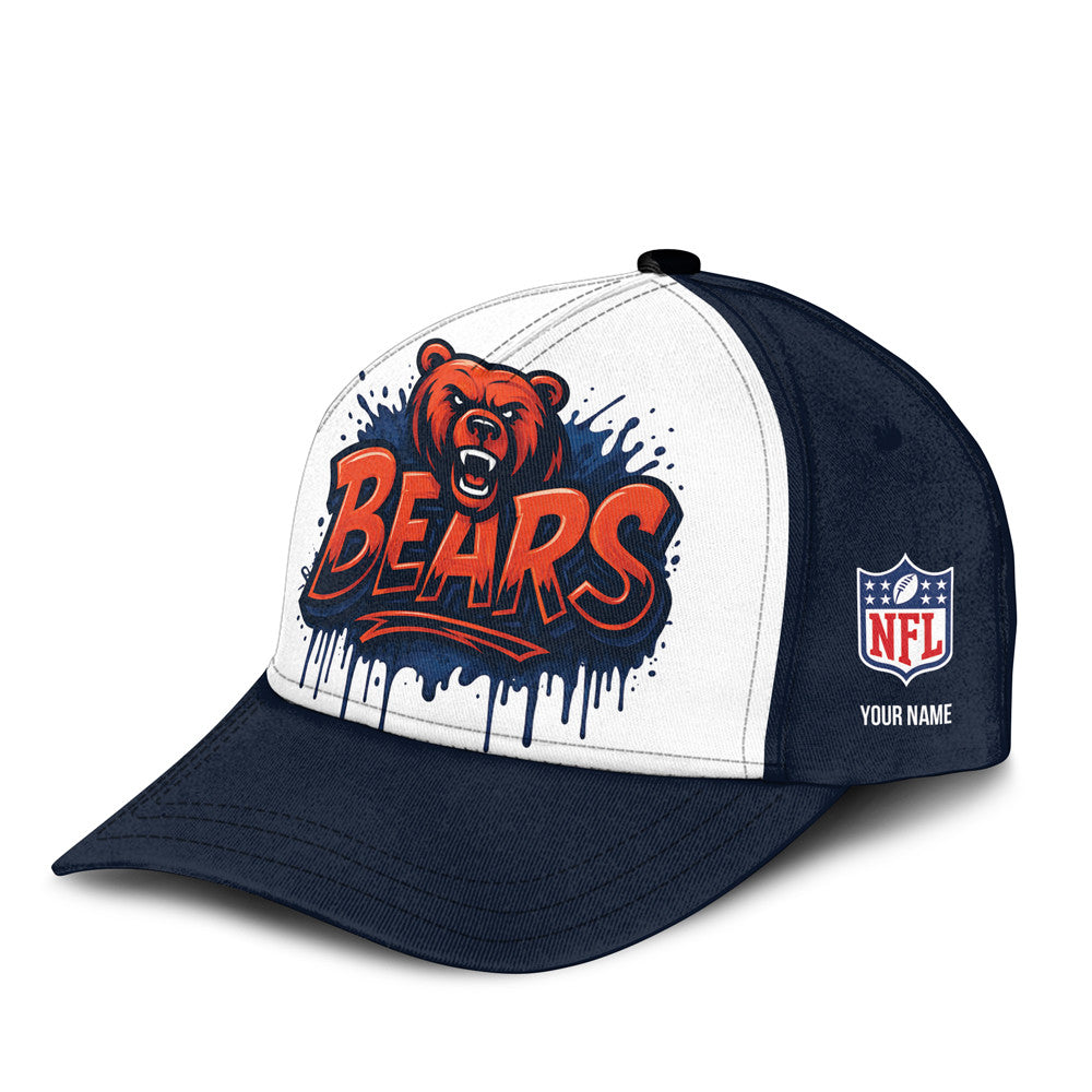 C.bears | Premium  Custom Graffiti Team Cap Nf1