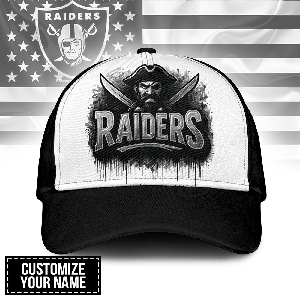 Lv.raiders | Premium  Custom Graffiti Team Cap Nf1