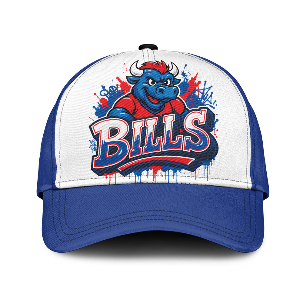 B.bills | Premium  Custom Graffiti Team Cap Nf1