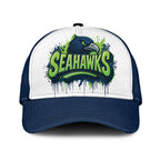 S.seahawks | Premium  Custom Graffiti Team Cap Nf1