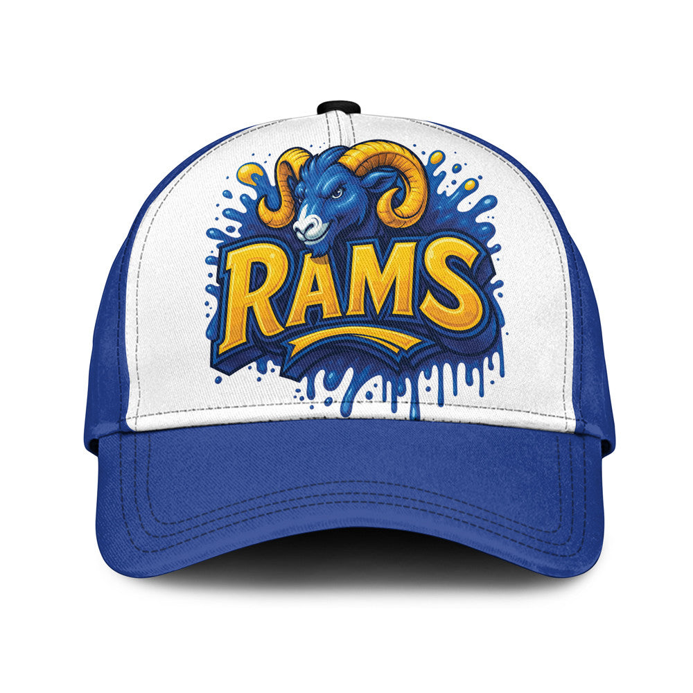 La.rams | Premium  Custom Graffiti Team Cap Nf1
