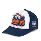 D.broncos | Premium  Custom Graffiti Team Cap Nf1