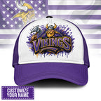 M.vikings | Premium  Custom Graffiti Team Cap Nf1