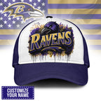 B.ravens | Premium  Custom Graffiti Team Cap Nf1