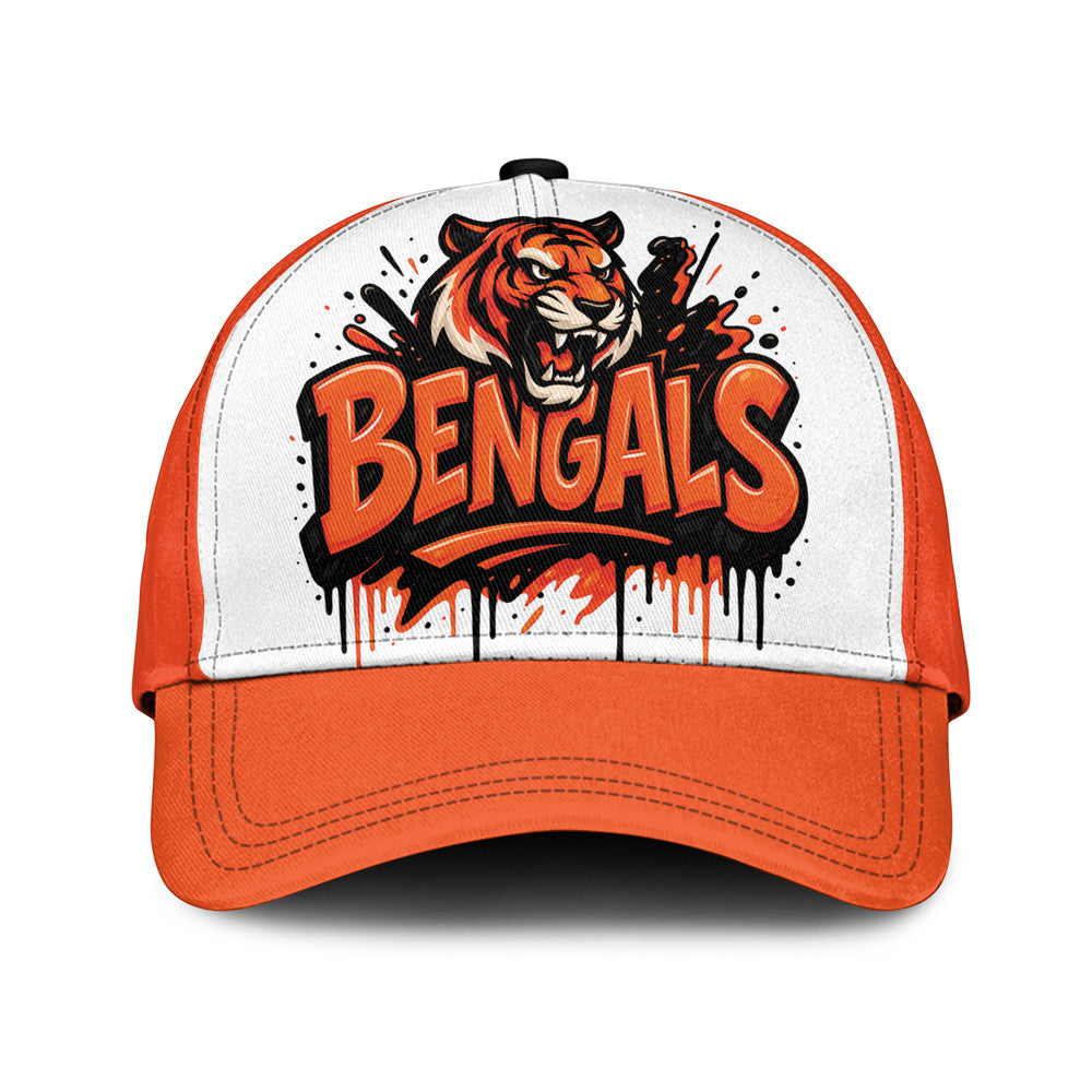 C.bengals | Premium  Custom Graffiti Team Cap Nf1