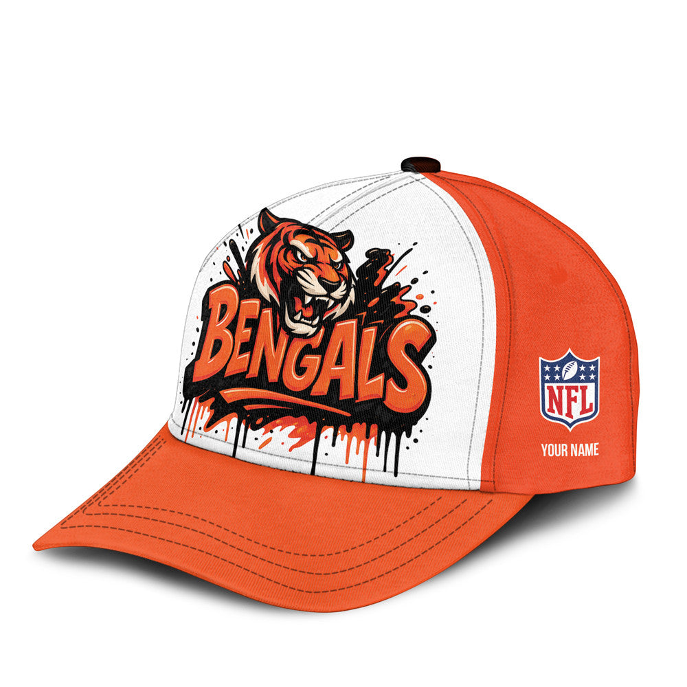 C.bengals | Premium  Custom Graffiti Team Cap Nf1