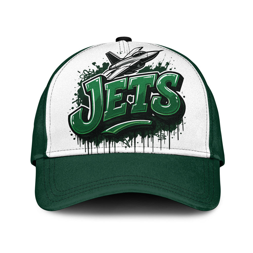 Ny.jets | Premium  Custom Graffiti Team Cap Nf1