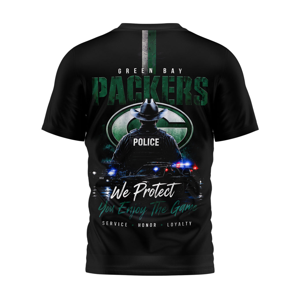 Gb.packers | Premium  Police Tribute Team 3d Shirt Nf1
