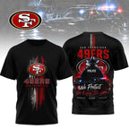 Sf.49ers | Premium  Police Tribute Team 3d Shirt Nf1
