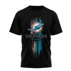 M.dolphins | Premium  Police Tribute Team 3d Shirt Nf1